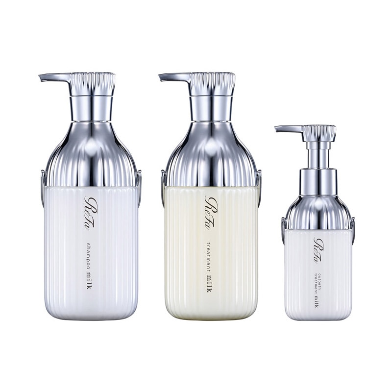 リファミルクプロテインシャンプー & トリートメント & アウトバストリートメント セット