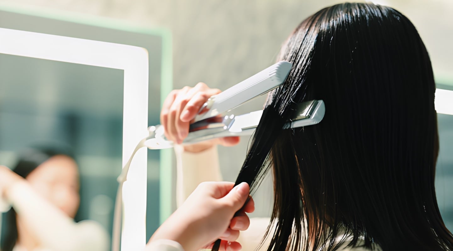 ヘアアイロンによる温度調整の重要性