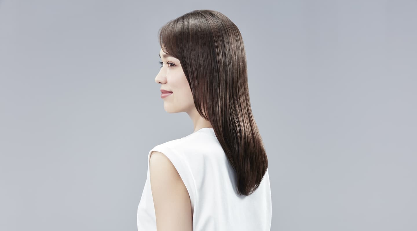 ストレートヘアのつくり方