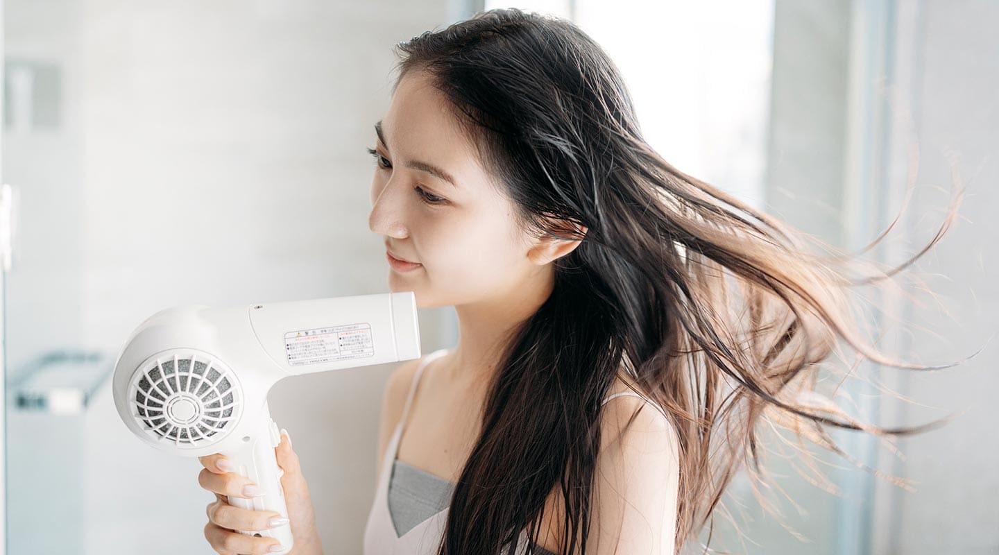 【4STEP】ぺたんこ髪をボリュームアップさせるドライヤー&スタイリング