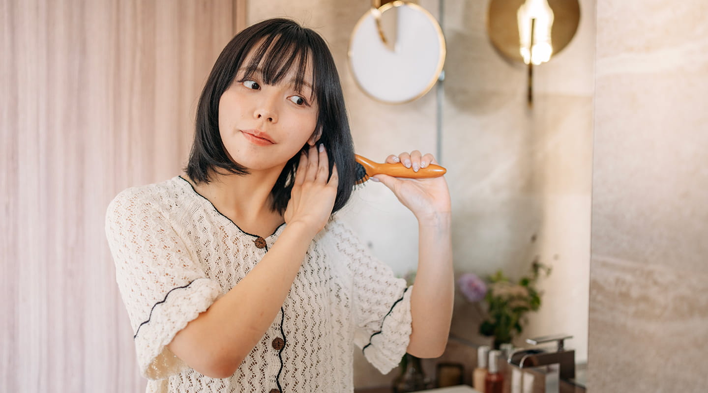 正しいヘアブラシの使い方とブラッシングのコツ