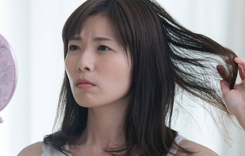 髪にやさしい乾かし方はどっち？