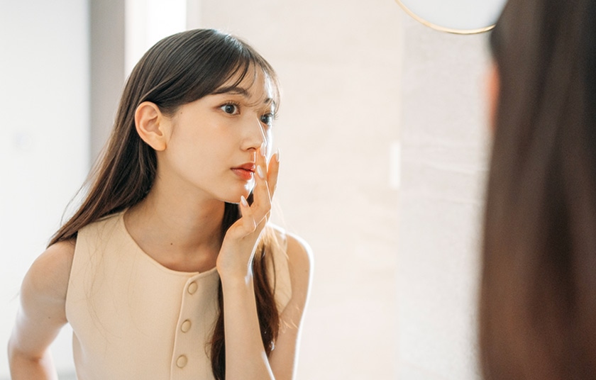 毛穴の黒ずみの原因とは？