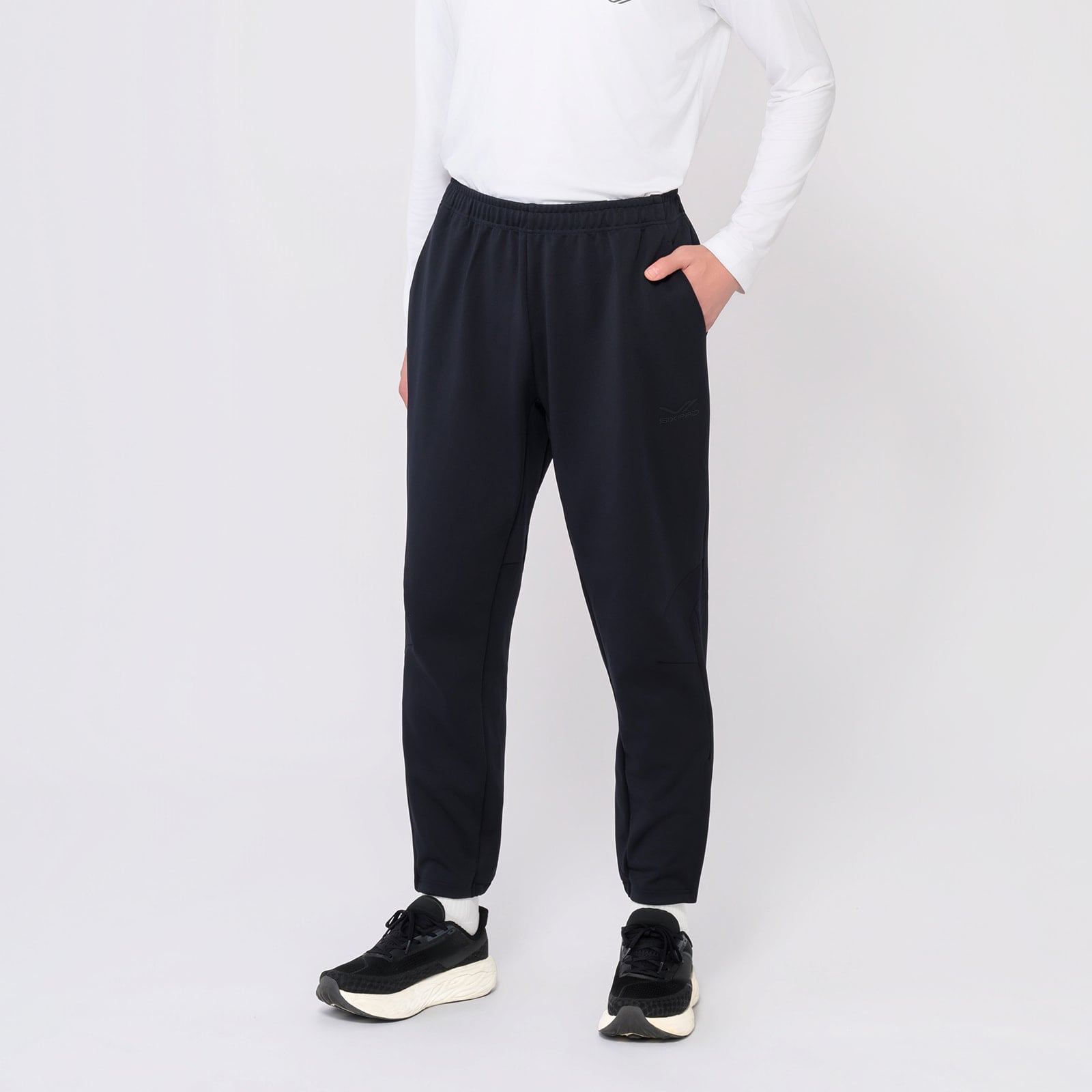 シックスパッド リカバリーウェア ジャージパンツ ネイビー S