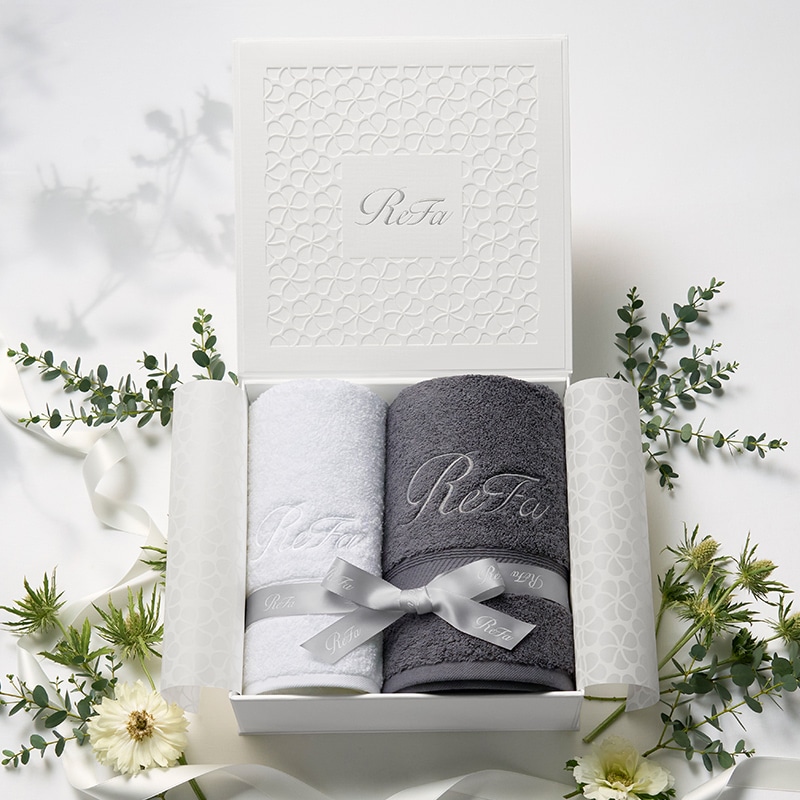 リファミニバスタオル・ヘアフェイスタオルセット & ショッパーワイドL