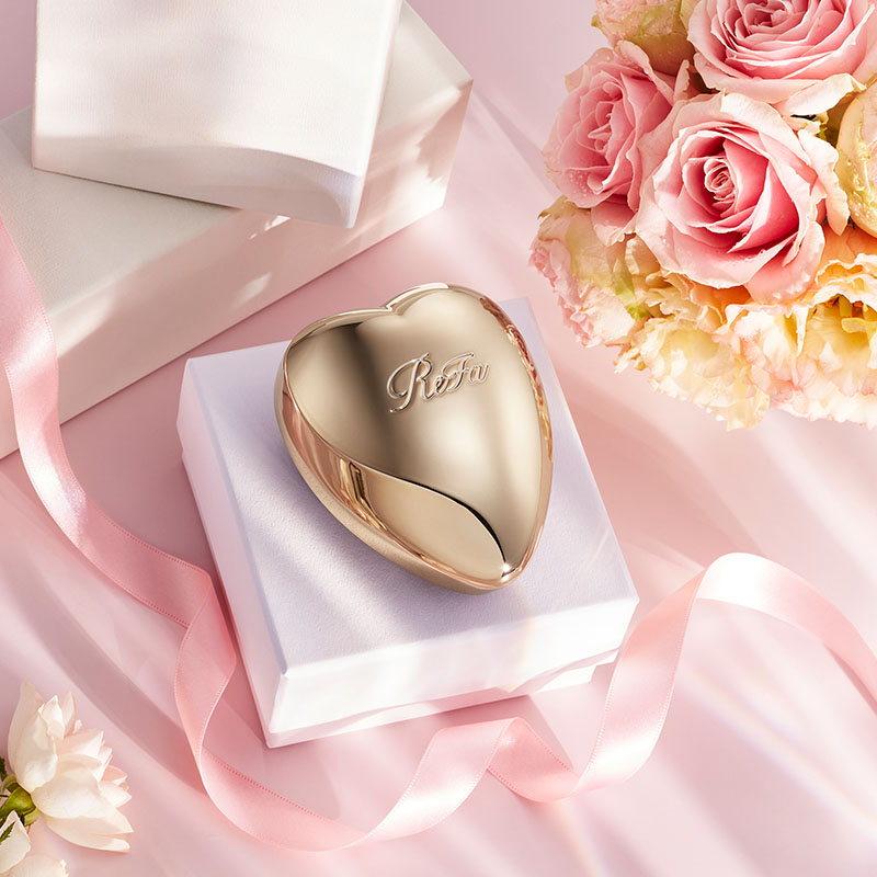 リファハートブラシ(シャンパンゴールド)