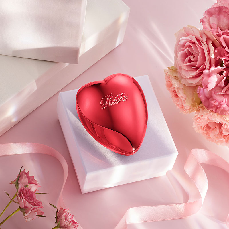 リファハートブラシ(シャインレッド)