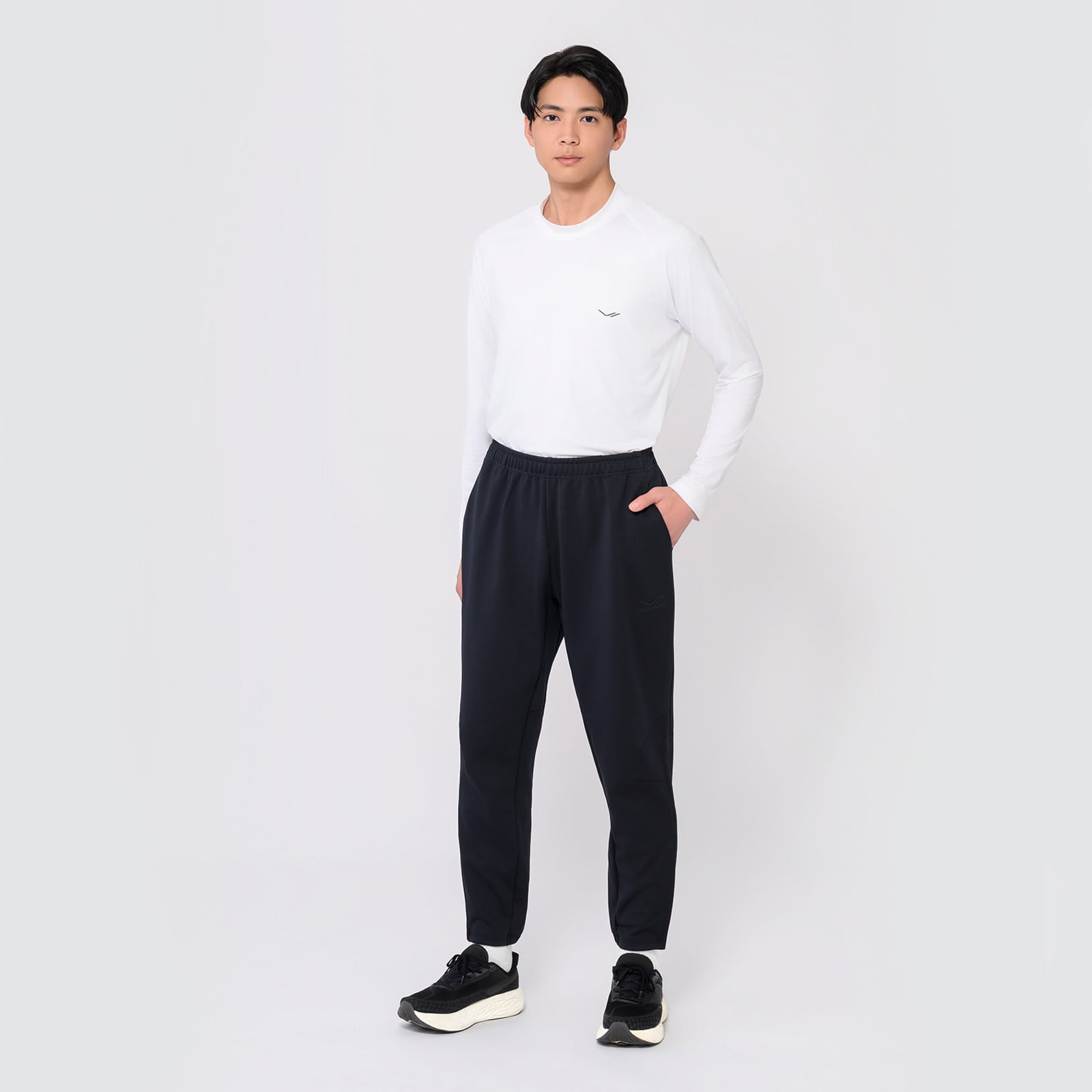 シックスパッド リカバリーウェア ジャージパンツ ネイビー S