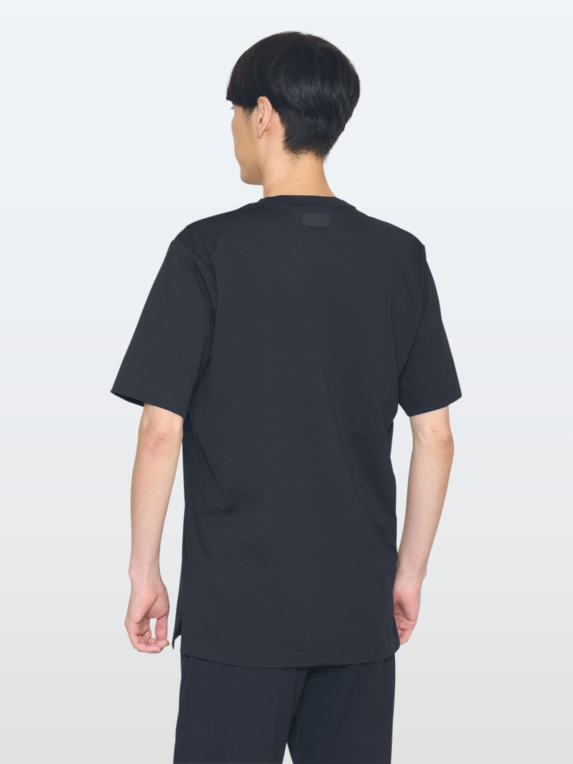 【ReFa VITALWEARギフトラッピングセットL + ショッパーM】リファバイタルテック コンフォートジャージー クルーネックTシャツ リファロゴ ブラック S + リファバイタルテック コンフォートジャージー テーパードパンツ ブラック S