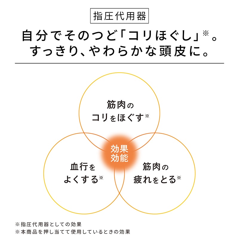 リファハートブラシフォースカルプ(マットピーチ)