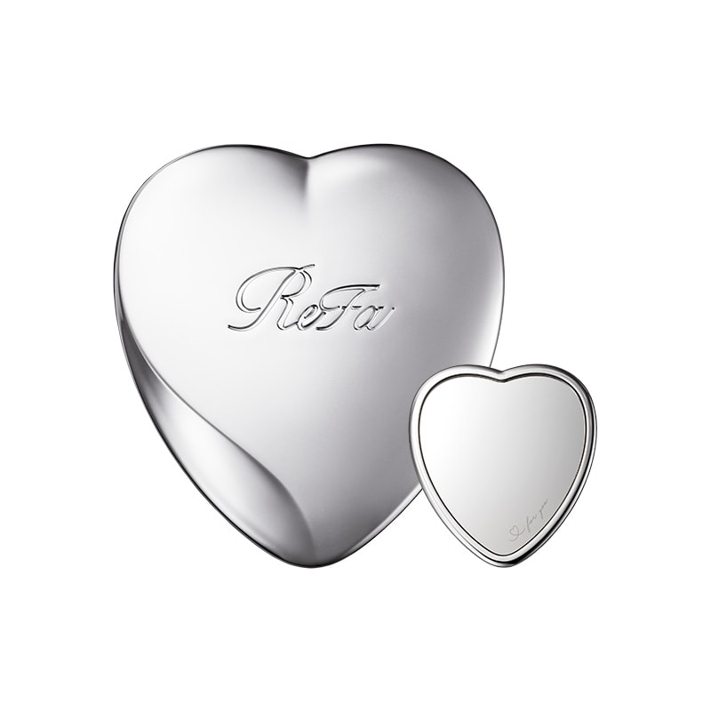 【ReFaプレミアムラッピングセット SS】リファハートミラー(シルバー) +リファハートコーム アイラ(シルバー)