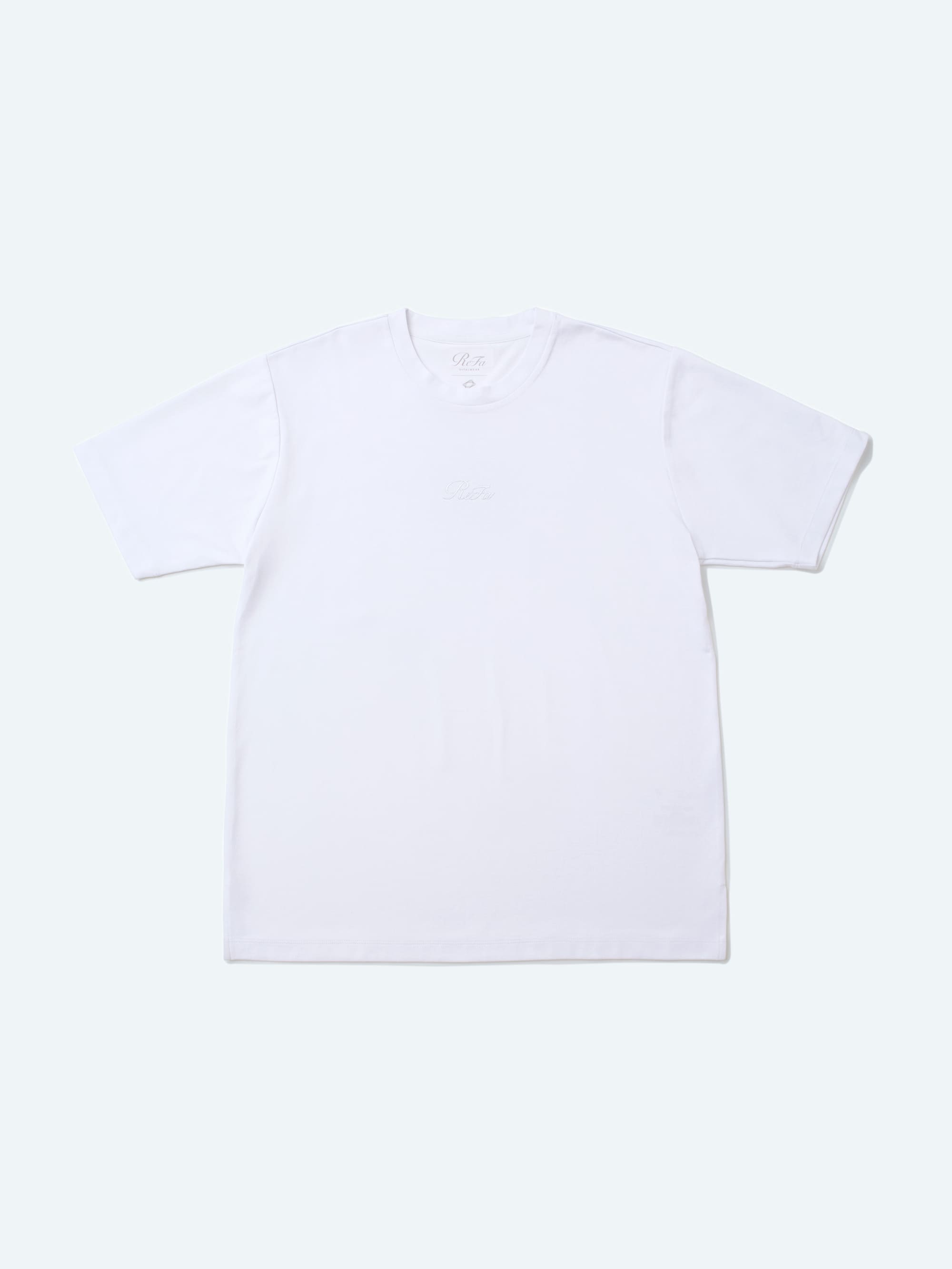 リファバイタルテック コンフォートジャージー クルーネックTシャツ ホワイト S