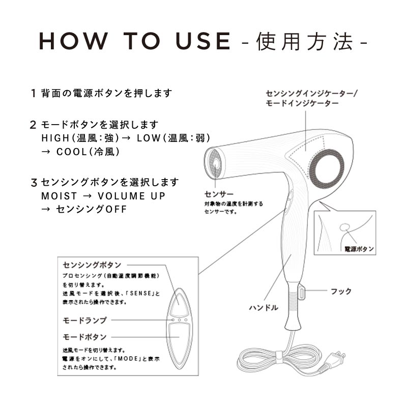 れなし ReFa RE-AB03A geHEU-m88281078530 ビューテックドライヤー ドライヤー