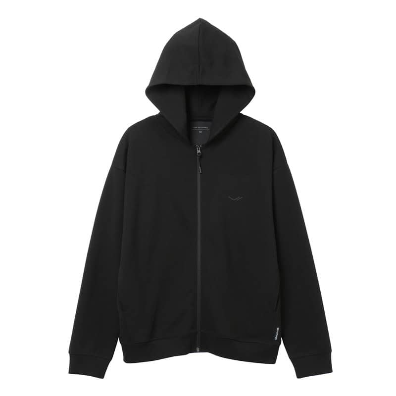 シックスパッド リカバリーウェア ジップパーカー ブラック S