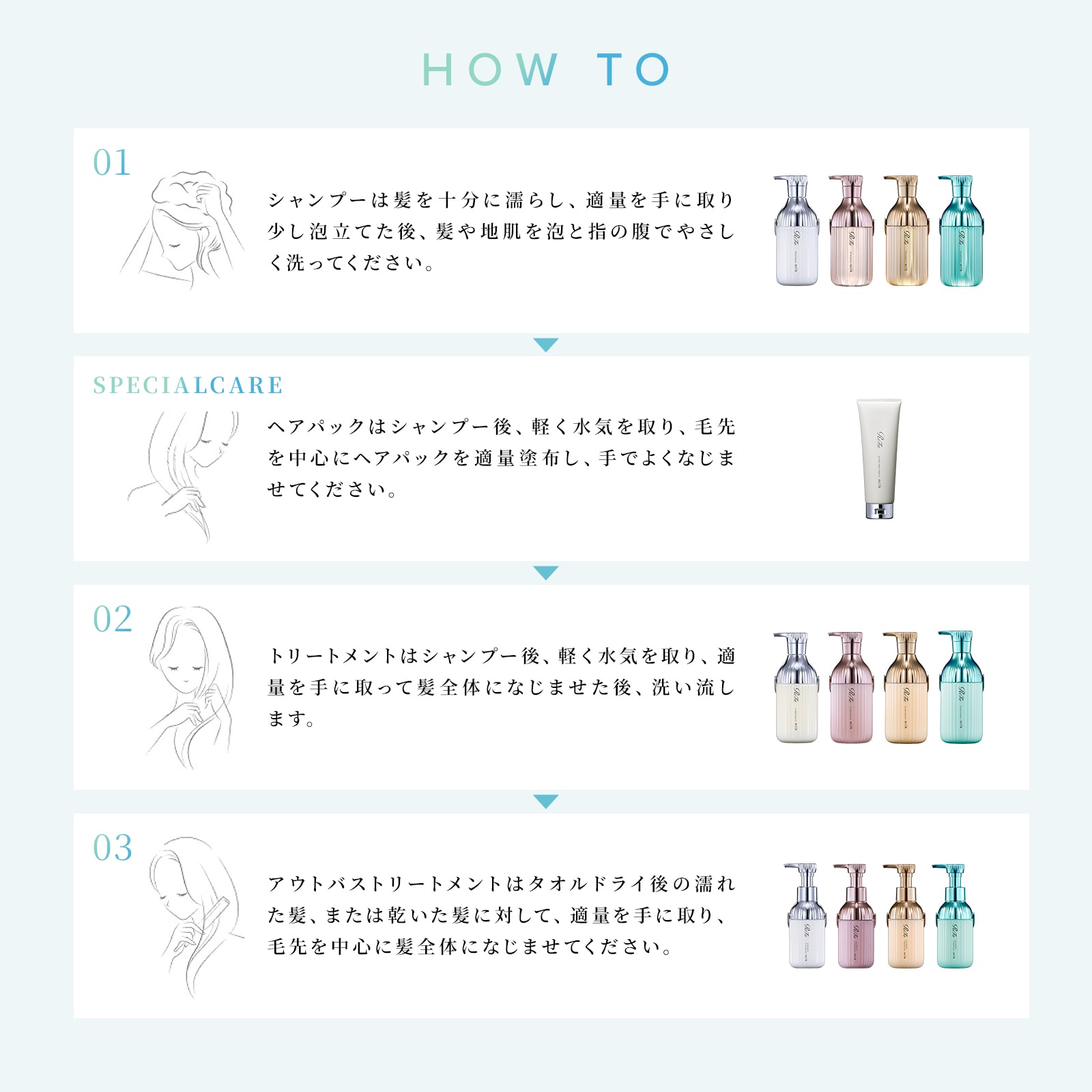 【ReFaギフトラッピングセット S】リファミルクプロテインシャンプー&トリートメント(ストレート)セット