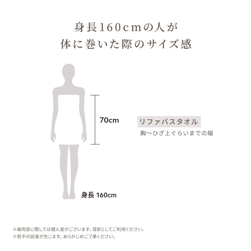 リファヘアフェイスタオル2枚セット & ショッパースリムM