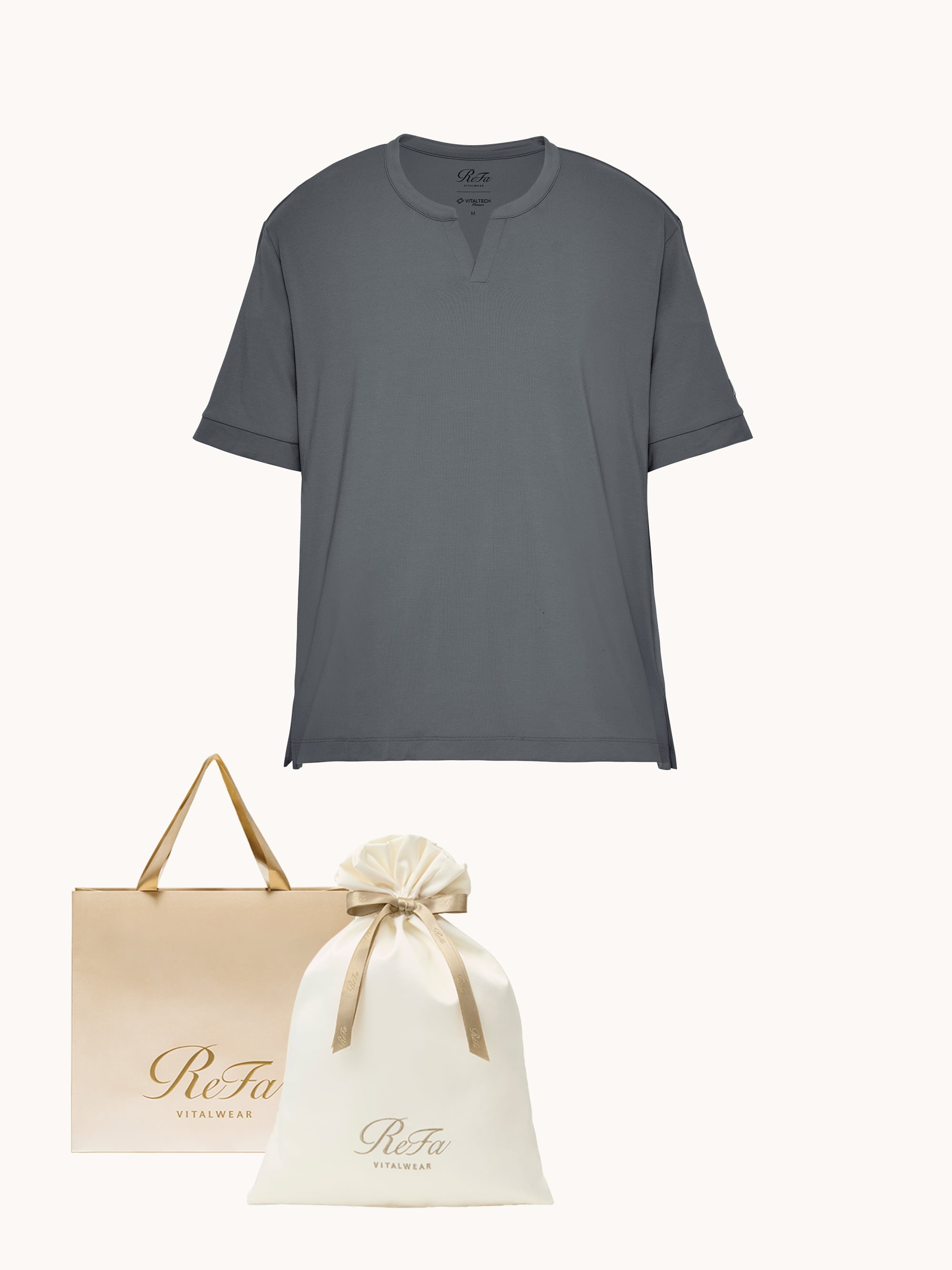 ［ギフトセット］ストレッチスムース ショートスリーブプルオーバー/MEN