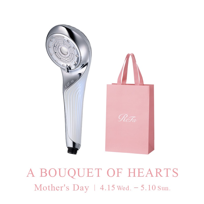 リファファインバブル U & 母の日限定ショッパー スリムM（ホワイト）