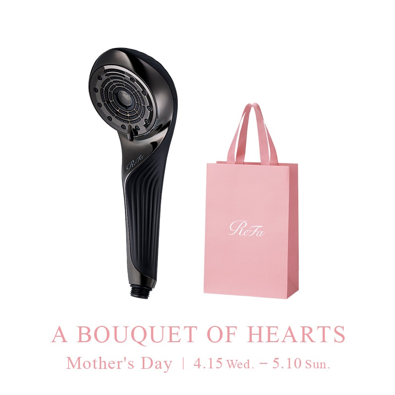 リファファインバブル U & 母の日限定ショッパー スリムM（ブラック）