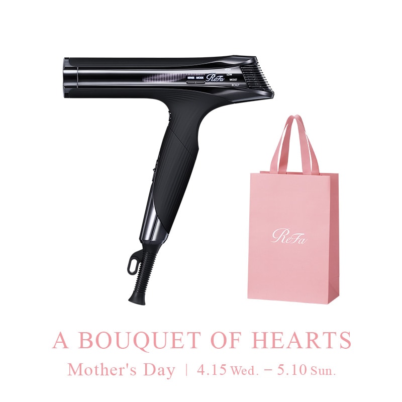 リファビューテック ドライヤー S+ & 母の日限定ショッパー スリムM（ブラック）