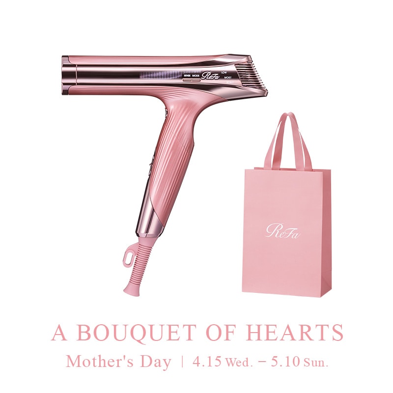 リファビューテック ドライヤー S+ & 母の日限定ショッパー スリムM（ピンク）