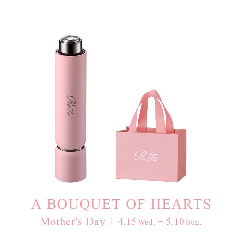 リファスキムシェーバー & 母の日限定ショッパー ワイドSS（ピンク）