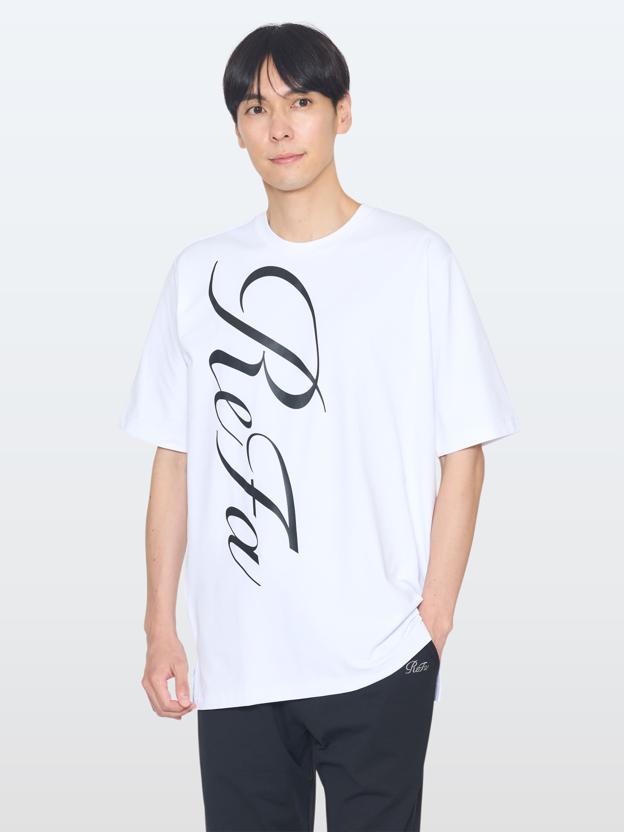 コンフォートジャージー クルーネックTシャツリファロゴ