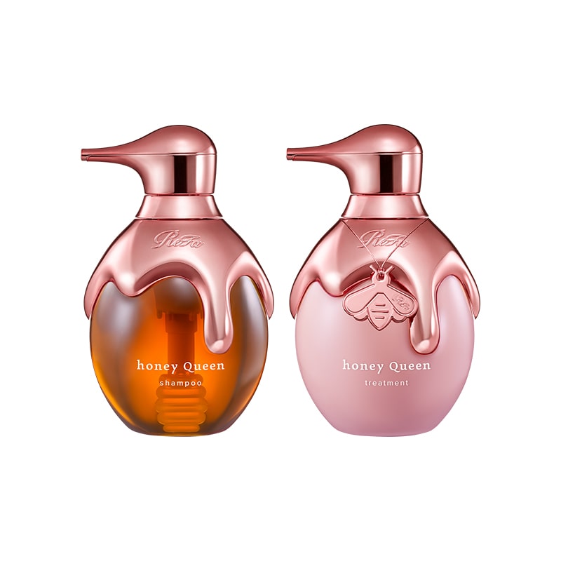 リファハニークイーンシャンプーローズ 500mL & リファハニークイーントリートメントローズ 500g