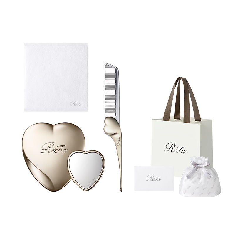 ラ プレリー サンプル＆ノベルティーセット 新品 ReFaプレミアムラッピングセット SS】リファハンドタオル ＋ リファ