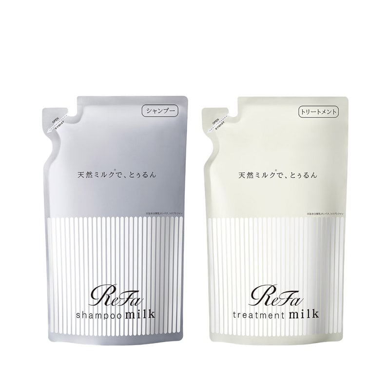 リファミルクプロテインシャンプー 詰め替え 430mL & トリートメント 詰め替え 430g セット
