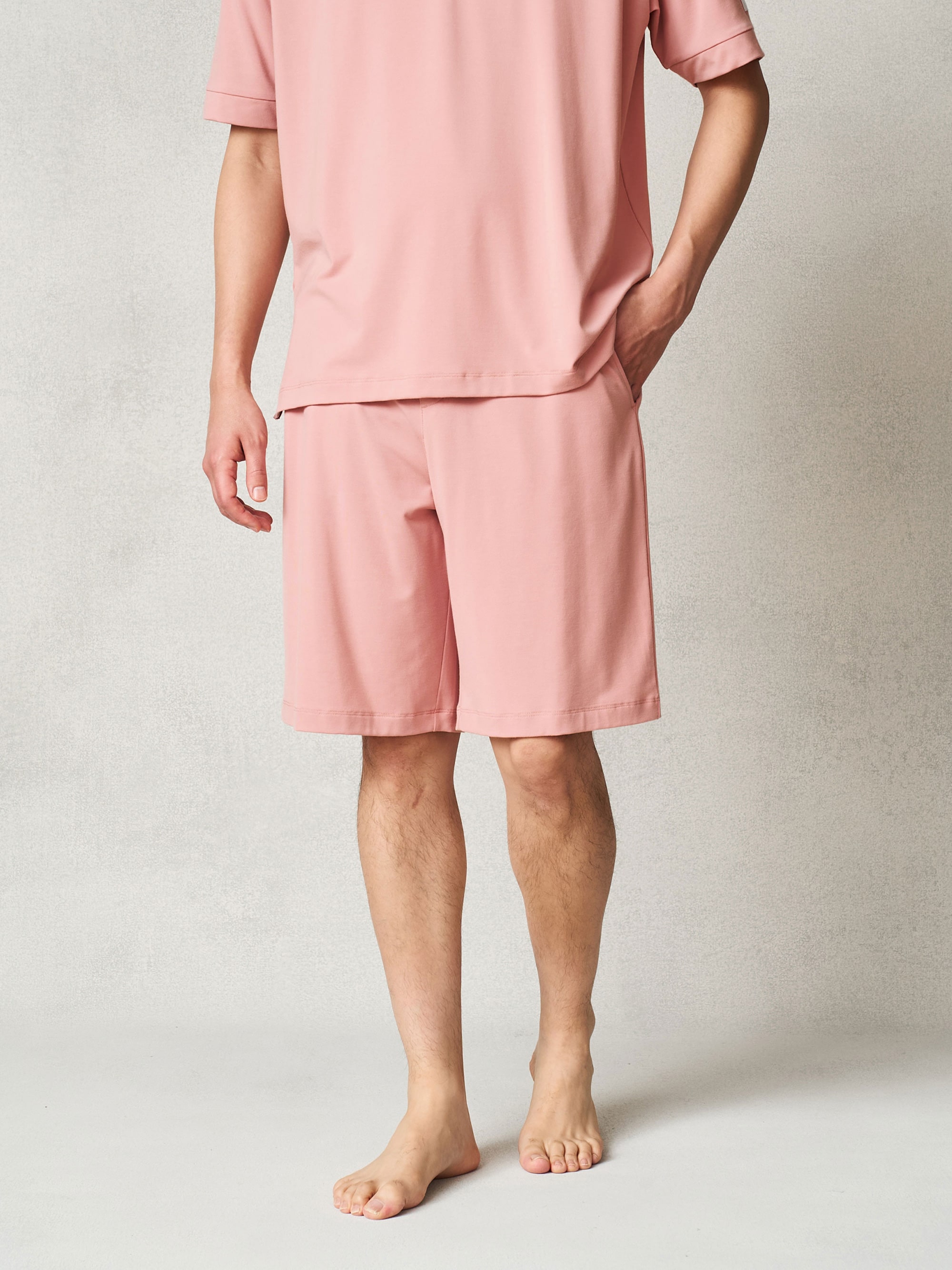 リファ バイタルテック ストレッチスムース ショートパンツ/MEN ピンク M