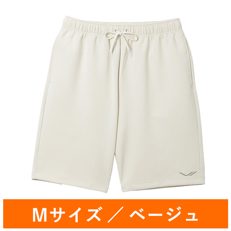 シックスパッド リカバリーウェア ハーフパンツ ベージュ M