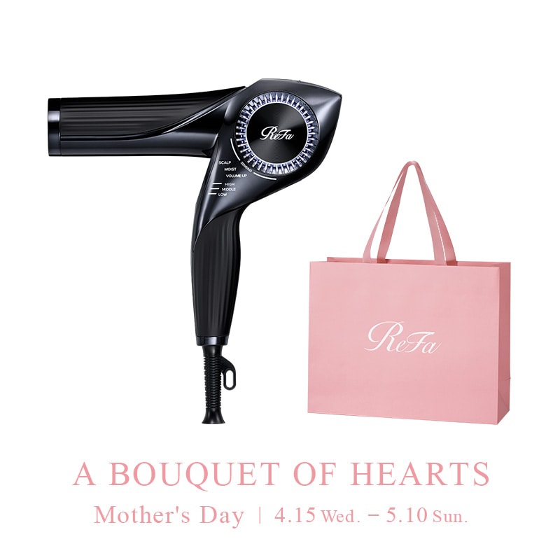 リファビューテック ドライヤー BX（ブラック） ＆ ReFa ショッパー ワイドL 2026spring