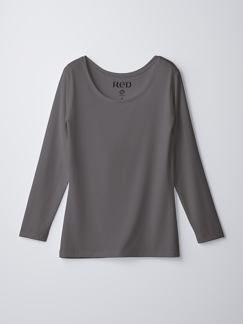 ReD バイタルテック Uネックインナー長袖 M グレー