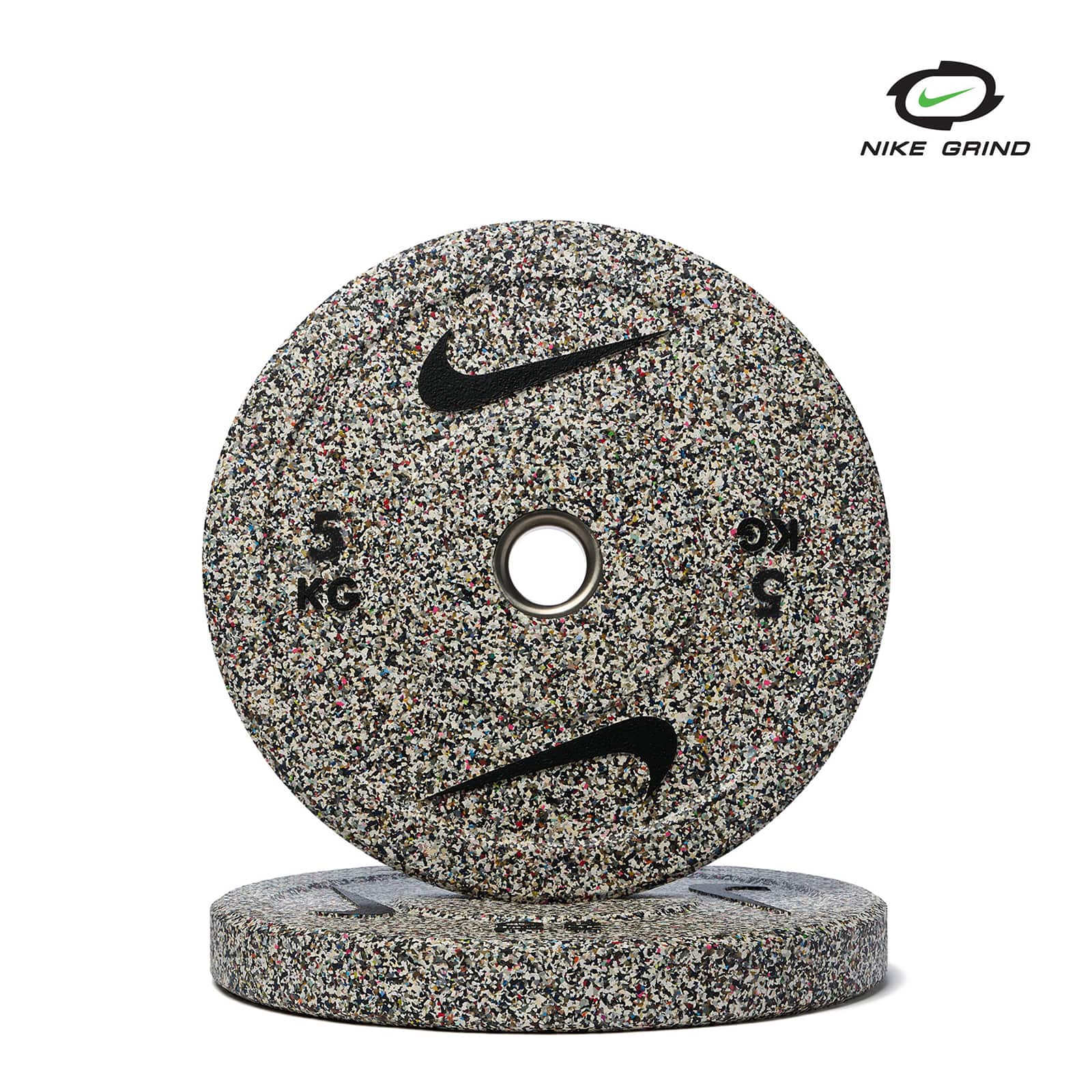 ナイキグラインドバンパープレート 5kg 2枚セット