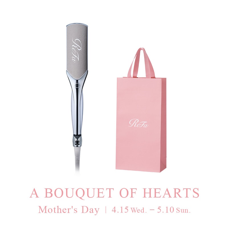 リファパワーストレートアイロン プロ（ホワイト） ＆ ReFa ショッパー スリムL 2026spring & 延長保証書 セット