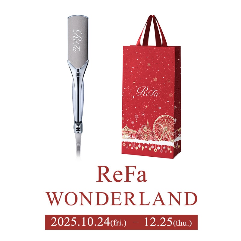 リファパワーストレートアイロン プロ（ホワイト） ＋ ReFa ショッパー スリムL 2025winter