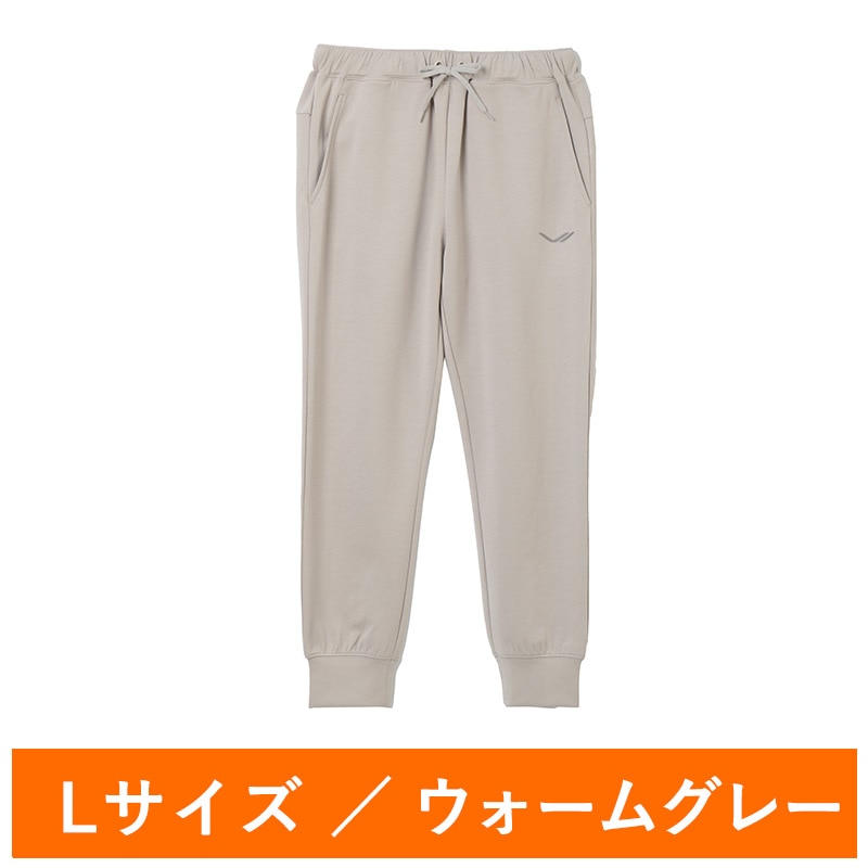 シックスパッド リカバリーウェア ジョガーパンツ ウォームグレー L(23AWモデル)