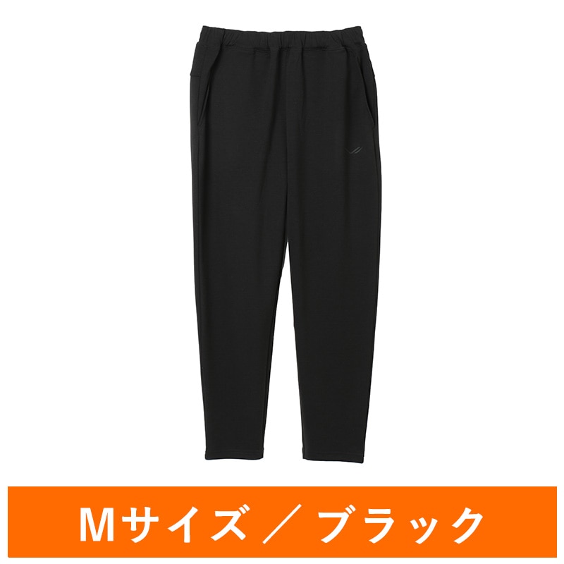 シックスパッド リカバリーウェア テーパードパンツ ブラック M(23AWモデル)
