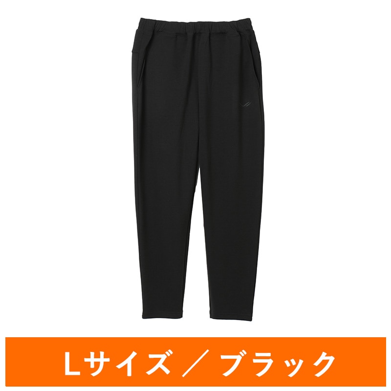 シックスパッド リカバリーウェア テーパードパンツ ブラック L(23AWモデル)