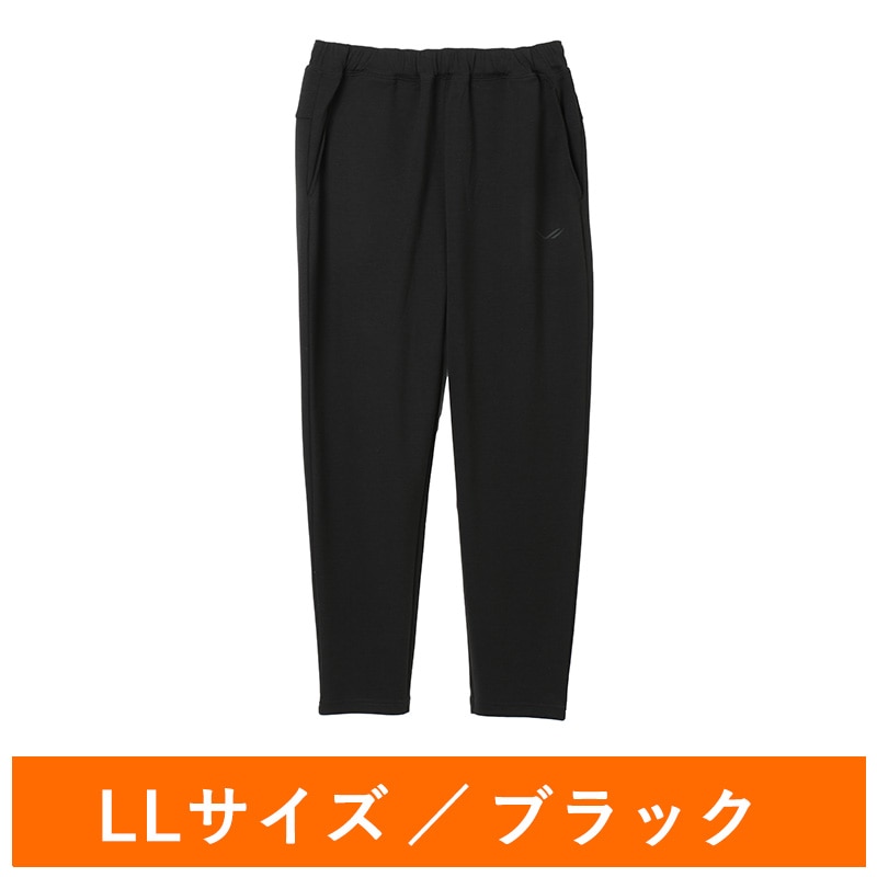 シックスパッド リカバリーウェア テーパードパンツ ブラック LL(23AWモデル)