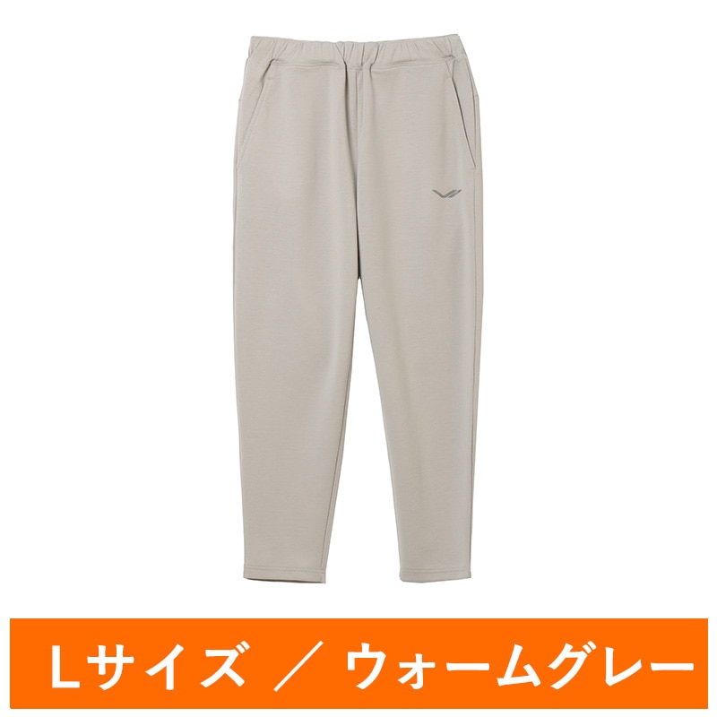 シックスパッド リカバリーウェア テーパードパンツ ウォームグレー L(23AWモデル)