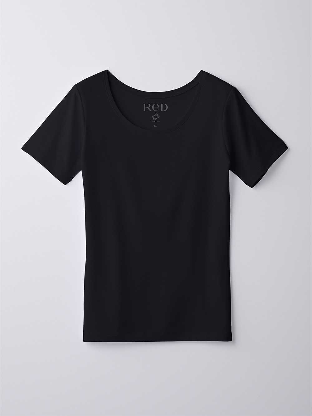 ReD バイタルテック Uネックインナー半袖 ブラック L