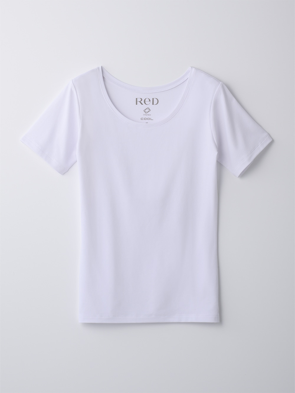 ReD バイタルテック Uネックインナー半袖(COOL) ホワイト L