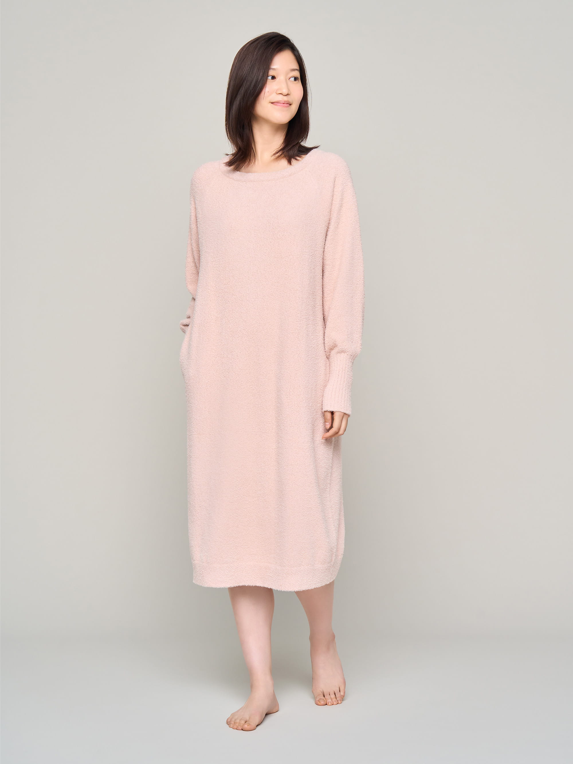 リファ バイタルテック フラッフィーニット マキシレングスプルオーバー/WOMEN ピンク M