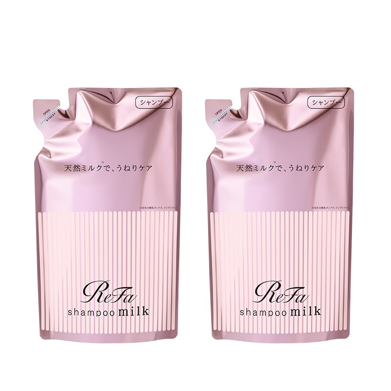 【定期購入】【5%OFF】リファミルクプロテインシャンプーピンク 詰め替え 430mL 2個セット