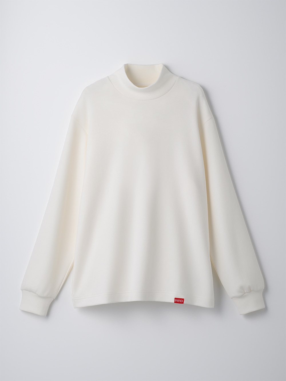 ReD バイタルテック ダンボールニット モックネック長袖 ホワイト L