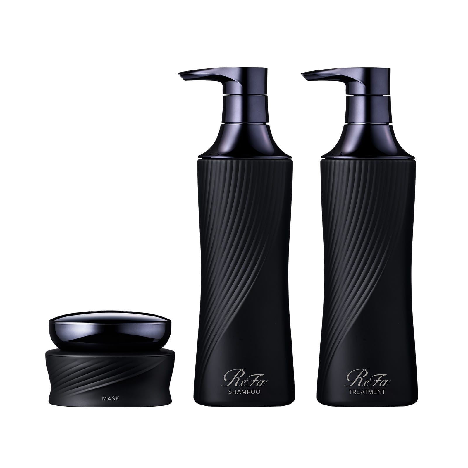 ビューテックシャンプー 500mL（ブラック）＆ ビューテックトリートメント 500g（ブラック）＆ リファビューテックマスク 130g（ブラック） セット