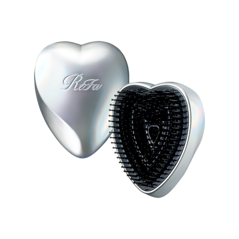 【Club Aira VIP会員 先行販売】リファハートブラシミニ（シルキーシルバー）