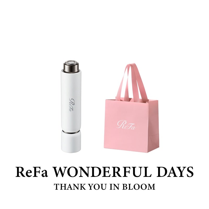 リファスキムシェーバー（ホワイト） 2025Mothers Dayギフトセット